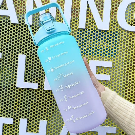 2L Motivational Drinking Water Bottle